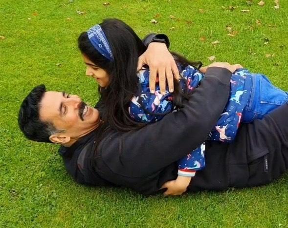  It's not uncommon to catch glimpses of their adorable moments on Akshay's social media. 